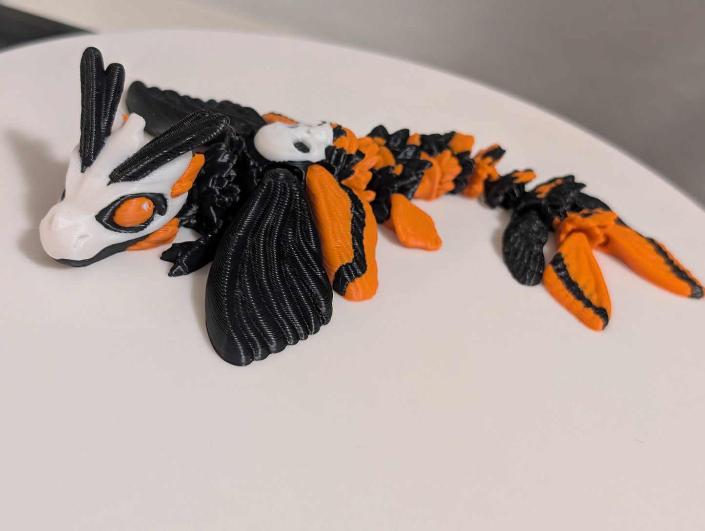 Baby Deathshead moth articulated dragon